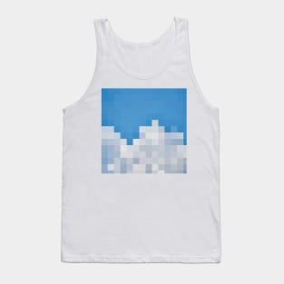 Pixels | Sky Tank Top